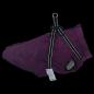 Preview: Hundemantel mit Geschirr Wasserdicht Reflektierend Lila 4XL