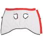 Preview: Hundemantel mit Geschirr Wasserdicht Reflektierend Rot 4XL