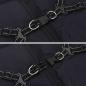 Preview: Hundemantel mit Geschirr Wasserdicht Marineblau 3XL