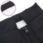 Preview: Hundemantel mit Geschirr Wasserdicht Reflektierend Schwarz 2XL