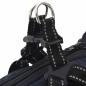 Preview: Hundemantel mit Geschirr Wasserdicht Reflektierend Marineblau S