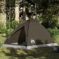 Preview: ARDEBO.de - Kuppel-Campingzelt 2 Personen Braun Wasserdicht