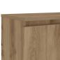 Preview: TV-Schrank mit LED-Leuchten Artisan-Eiche 120x30x36 cm