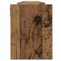 Preview: Wandregale 2 Stk. Altholz-Optik 100x15x20 cm Holzwerkstoff