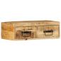 Preview: TV-Wandschrank 60x30x19 cm Raues Mangoholz