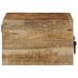 Preview: TV-Wandschrank 60x30x19 cm Raues Mangoholz