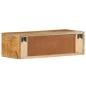 Preview: TV-Wandschrank 60x30x19 cm Raues Mangoholz
