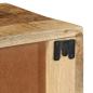 Preview: TV-Wandschrank 60x30x19 cm Raues Mangoholz