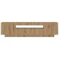 Preview: TV-Schrank mit LED-Leuchten Artisan-Eiche 160x35x40 cm