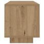 Preview: TV-Schrank mit LED-Leuchten Artisan-Eiche 160x35x40 cm