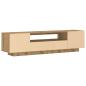 Preview: TV-Schrank mit LED-Leuchten Artisan-Eiche 160x35x40 cm