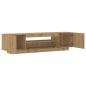 Preview: TV-Schrank mit LED-Leuchten Artisan-Eiche 160x35x40 cm