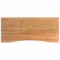 Preview: Werkbank Hellbraun 140x60x81,5 cm Massivholz Eiche