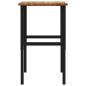 Preview: Werkbank Hellbraun 100x60x(71,5-98) cm Massivholz Eiche