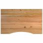 Preview: Werkbank Hellbraun 100x60x(71,5-98) cm Massivholz Eiche
