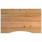 Preview: Werkbank Hellbraun 100x60x(71,5-98) cm Massivholz Eiche
