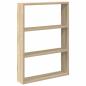 Preview: Wandregal Sonoma-Eiche 43x9x60 cm Holzwerkstoff