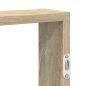 Preview: Wandregal Sonoma-Eiche 43x9x60 cm Holzwerkstoff
