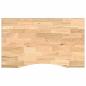 Preview: Werkbank 100x60x(71,5-98) cm Massivholz Eiche