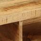 Preview: TV-Wandschrank 100x30x19 cm Raues Mangoholz