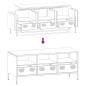 Preview: TV-Schrank Anthrazit 101,5x39x43,5 cm Kaltgewalzter Stahl