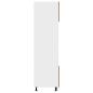 Preview: Mikrowellenschrank Altholz-Optik 60x57x207 cm Holzwerkstoff