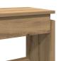 Preview: Konsolentisch Artisan-Eiche 80x30x80 cm Holzwerkstoff