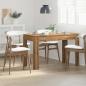 Preview: ARDEBO.de - Esstisch Artisan-Eiche 120x60x76 cm Holzwerkstoff