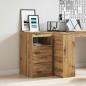 Preview: ARDEBO.de - Schubladenschrank Artisan-Eiche 40x50x76 cm Holzwerkstoff
