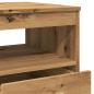 Preview: Schubladenschrank Artisan-Eiche 40x50x76 cm Holzwerkstoff