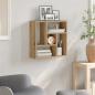 Preview: Wandregal Artisan-Eiche 45x16x45 cm Holzwerkstoff