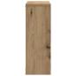 Preview: Wandregal Artisan-Eiche 45x16x45 cm Holzwerkstoff