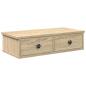 Preview: Wandregal mit Schubladen Sonoma-Eiche 60x25x15 cm Holzwerkstoff