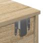 Preview: Wandregal mit Schubladen Sonoma-Eiche 60x25x15 cm Holzwerkstoff