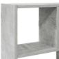Preview: Würfelregal 12 Fächer Betongrau Holzwerkstoff
