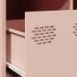 Preview: Couchtisch Rosa 101,5x50x43,5 cm Kaltgewalzter Stahl