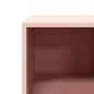 Preview: Couchtisch Rosa 101,5x50x43,5 cm Kaltgewalzter Stahl