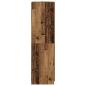 Preview: Kleiderschrank Altholz-Optik 80x52x180 cm Holzwerkstoff