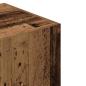 Preview: Kleiderschrank Altholz-Optik 90x52x200 cm Holzwerkstoff