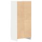 Preview: Küchenschrank Weiß 57x41,5x131,5 cm Holzwerkstoff