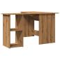 Preview: Eckschreibtisch Artisan-Eiche 120x140x75 cm Holzwerkstoff