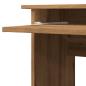 Preview: Eckschreibtisch Artisan-Eiche 120x140x75 cm Holzwerkstoff