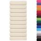 Preview: Duschtücher 10 Stk. Creme 70x140 cm 360 g/m² 100% Baumwolle