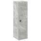 Preview: Badezimmerschrank mit Rollenhalter Betongrau 20,5x22x72 cm