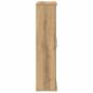 Preview: Badezimmerschrank mit Rollenhalter Artisan-Eiche 39x22x90 cm