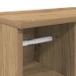 Preview: Badezimmerschrank mit Rollenhalter Artisan-Eiche 39x22x90 cm