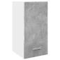 Preview: Hängeschrank Betongrau 30x31x60 cm Holzwerkstoff