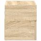 Preview: Wand-Nachttische 2 Stk. Sonoma-Eiche 45x26x28,5 cm