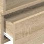 Preview: Wand-Nachttische 2 Stk. Sonoma-Eiche 45x26x28,5 cm