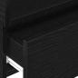 Preview: Wand-Nachttisch Schwarz 45x26x28,5 cm